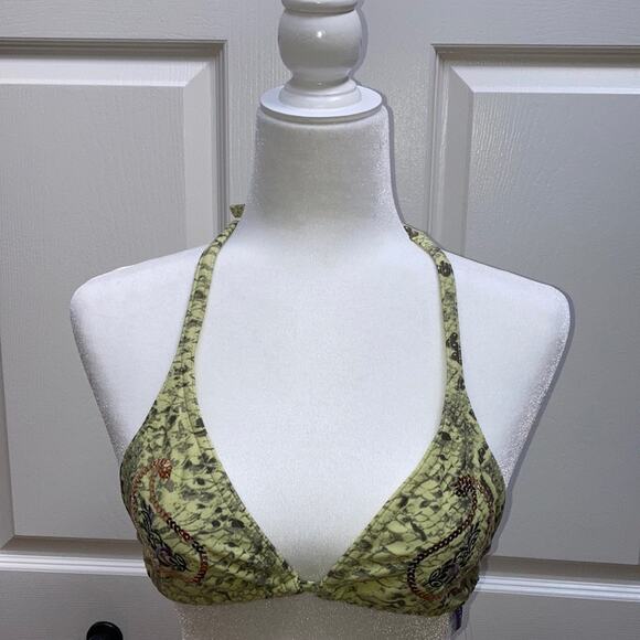 NWT CIA.MARITIMA Brazilian Bikini Top Sz M - Picture 2 of 9